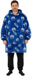 Mikinová televizní deka NHL Edmonton Oilers - vel. M