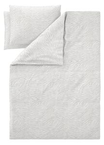 Livarno® Ložní povlečení z mikrovláknitého saténu, 200 x 220 cm, 70 x 90 cm (bílá/béžová) (100408467002)
