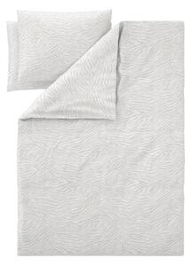 Livarno® Ložní povlečení z mikrovláknitého saténu, 200 x 220 cm, 70 x 90 cm (bílá/béžová) (100408467002)