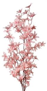 Velká umělá květina tmavě růžová magnolie hvězda – 112 cm