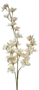 Velká umělá květina bílá orchidej – 110 cm