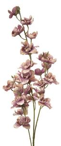 Velká umělá květina fialová orchidej – 110 cm