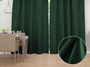 Biante Sametový závěs Velvet Premium SVP-040 Lesní zelená - šířka 135 cm 135x250 cm