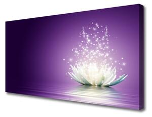 Obraz na plátně Květ Lotosu 125x50 cm