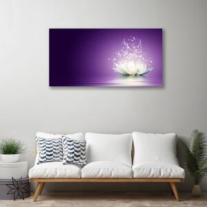 Obraz na plátně Květ Lotosu 125x50 cm