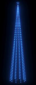 Vánoční kužel modrá dekorace 752 LED 160 x 500 cm