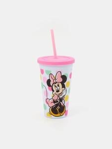 Sinsay - Znovu použitelný hrnek s brčkem Minnie Mouse - vícebarevná