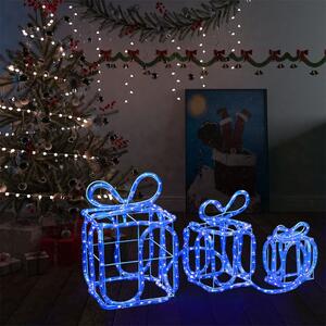 Vánoční dekorativní dárečky 180 LED diod dovnitř i ven