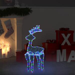 Sob vánoční dekorace s výpletem 306 LED diod 60 x 24 x 89 cm