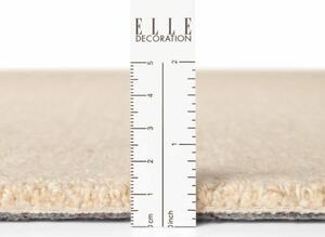 Koberec Elle Decoration Puristic Knots světle béžový kruh