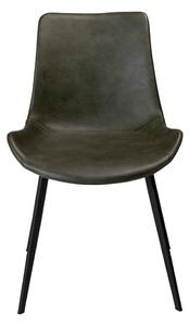Zelená jídelní židle z imitace kůže DAN–FORM Denmark Hype