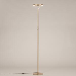 Stojací LED lampa s dotykovým stmívačem Gamma Gold (LMD)