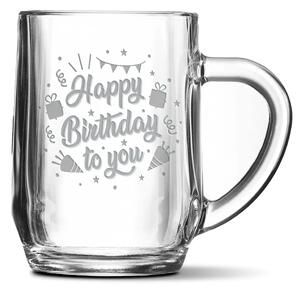 Sablio Půllitr Happy birthday to you 3: 0,5