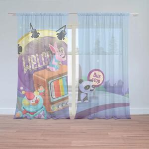 Sablio Záclony Bus stop: 2ks 150x250cm
