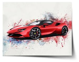 Sablio Plakát Ferrari Paint - 60x40 cm