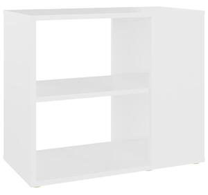 Odkládací skříňka bílá 60 x 30 x 50 cm dřevotříska