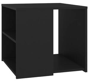 Odkládací stolek černý 50 x 50 x 45 cm dřevotříska