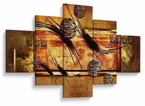 Obraz abstrakce (125x70 cm)