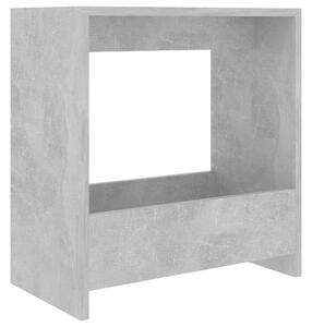 Odkládací stolek betonově šedý 50 x 26 x 50 cm dřevotříska