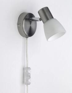 Brilliant 35812/77 Nástěnná lampa LUCA s vypínačem