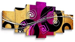 Obraz abstrakce (210x100 cm)