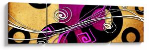Obraz abstrakce (170x50 cm)