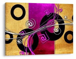 Obraz abstrakce (70x50 cm)