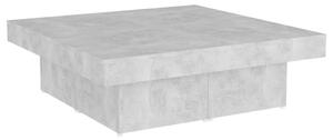 Konferenční stolek betonově šedý 90 x 90 x 28 cm dřevotříska