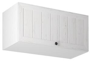 PROVENCE k | horní skříňka G80K výklopná | 80 cm | bílá/borovice andersen