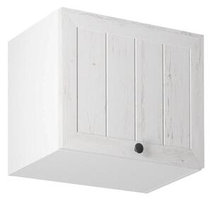 PROVENCE k | horní skříňka G50K výklopná | 50 cm | VYŠŠÍ | bílá/borovice andersen