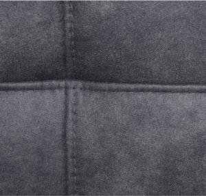 POSTEL BOXSPRING, 180/200 cm, textil, tmavě šedá Voleo - Postele boxspring