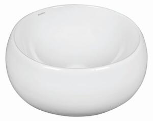 Novoterm Keramické umyvadlo na desku NV-KR-802 (ø 40,5 cm) bílé