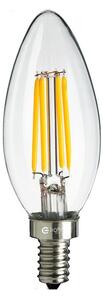 Dekorační LED žárovka E14 neutrální 4000k 5w 820 lm svíčka