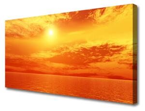 Obraz na plátně Slunce Moře Krajina 100x50 cm