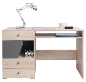 DELTA | psací stůl DL9 | 125 cm | dub/antracit