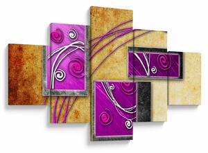 Obraz abstrakce (125x70 cm)