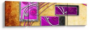 Obraz abstrakce (170x50 cm)