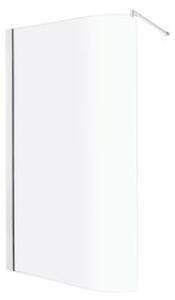Novoterm Sprchová zástěna Walk-in NV-Zeta 140 TR, chrom/transparent - bez vaničky