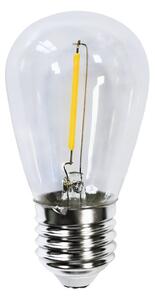 Dekorační LED žárovka E27 teplá 2700k 0,5w 40 lm