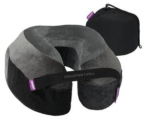 Cabeau Evolution Earth Deluxe Wind cestovní polštář - tmavě/světle šedý
