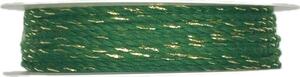 Dekorační provázek COUNTDOWN GREEN GOLD zlatý 1mm x 5m (3,- Kč/m)