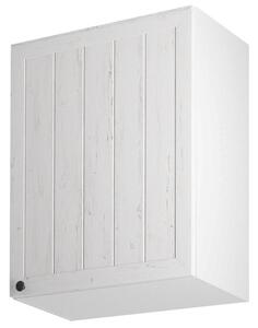PROVENCE k | horní skříňka G601D-P s policí | 60 cm | PRAVÁ | bílá/borovice andersen