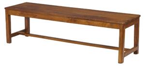 Lavice z teakového dřeva, 157x44x44cm
