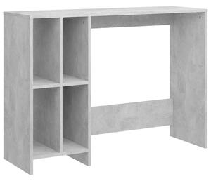 Stůl na notebook betonově šedý 102,5 x 35 x 75 cm dřevotříska