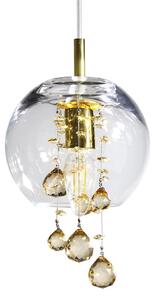 Designové svítidlo závěsné L-TAL-02 color, Varianta Amber