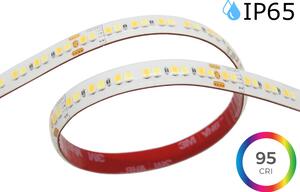 Voděodolný PROFI LED pásek CCT 30W/m, 24V, IP65, 224LED/m, CRI>95, 10mm