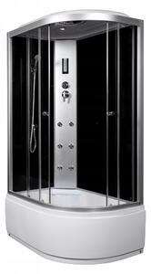 Novoterm Hydromasážní box NV-Jonk L 120x80 levý