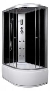 Novoterm Hydromasážní box NV-Jonk L 120x80 levý