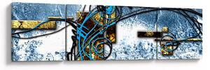 Abstraktní obraz (170x50 cm)