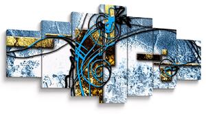 Abstraktní obraz (210x100 cm)